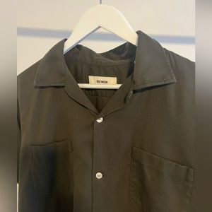 Buck Mason Draped Twill Camp Shirt